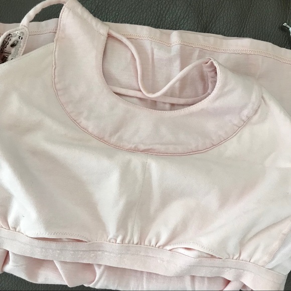 Bra Tops Millennial pink embellished halter top XS - Picture 8 of 8